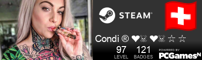 Condi ® ❤☠ ❤☠ ✩ ✩ Steam Signature