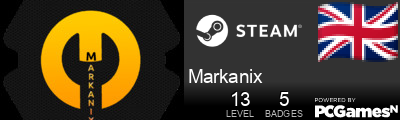 Markanix Steam Signature