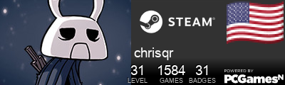 chrisqr Steam Signature