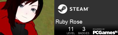 Ruby Rose Steam Signature