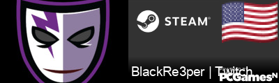 BlackRe3per | Twitch Steam Signature