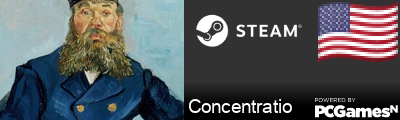 Concentratio Steam Signature