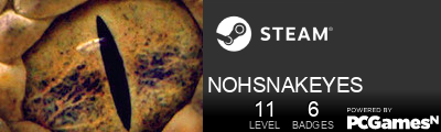 NOHSNAKEYES Steam Signature
