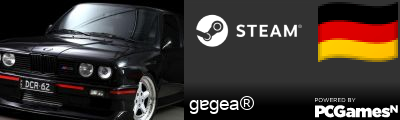 gɐgea® Steam Signature