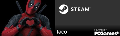 taco Steam Signature