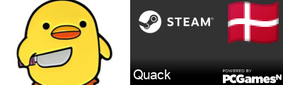 Quack Steam Signature