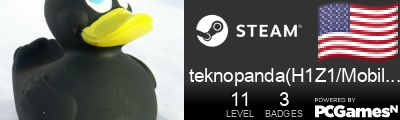 teknopanda(H1Z1/Mobile) Steam Signature