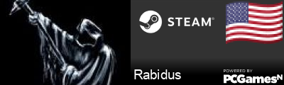 Rabidus Steam Signature