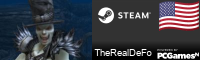 TheRealDeFo Steam Signature