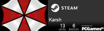Karsh Steam Signature