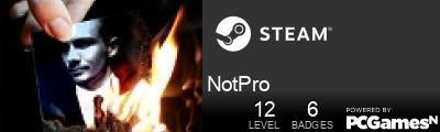 NotPro Steam Signature