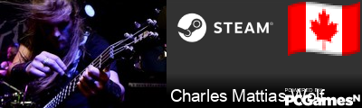 Charles Mattias Wolf Steam Signature