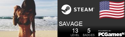 SAVAGE Steam Signature