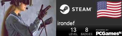 irondef Steam Signature