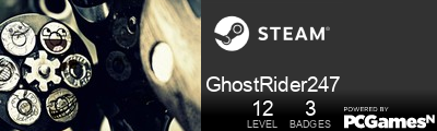 GhostRider247 Steam Signature