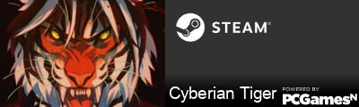 Cyberian Tiger Steam Signature