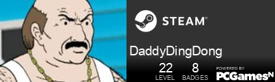 DaddyDingDong Steam Signature