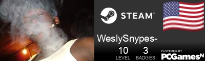 WeslySnypes- Steam Signature