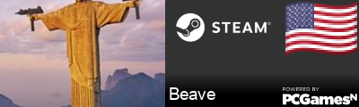 Beave Steam Signature