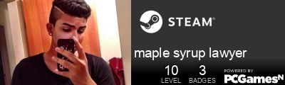maple syrup lawyer Steam Signature