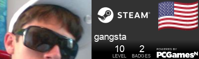 gangsta Steam Signature