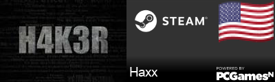 Haxx Steam Signature