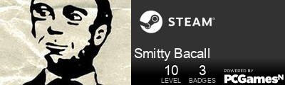 Smitty Bacall Steam Signature