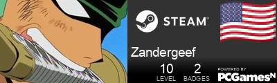 Zandergeef Steam Signature
