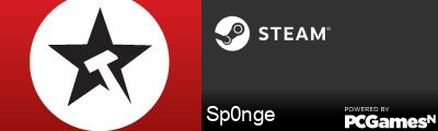 Sp0nge Steam Signature