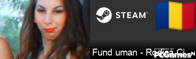 Fund uman - Rodica Cimpoeru Steam Signature