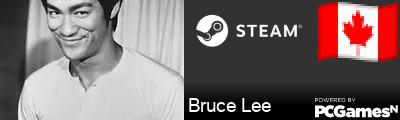 Bruce Lee Steam Signature