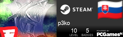 p3ko Steam Signature