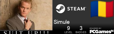 Simule Steam Signature