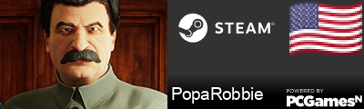 PopaRobbie Steam Signature