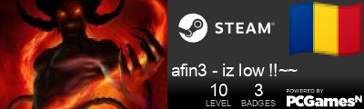 afin3 - iz low !!~~ Steam Signature