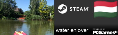 water enjoyer Steam Signature