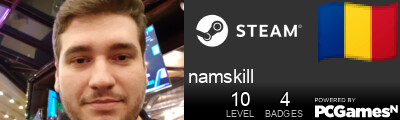 namskill Steam Signature
