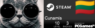 Cunamis Steam Signature