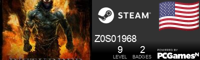 Z0S01968 Steam Signature