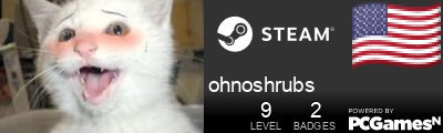 ohnoshrubs Steam Signature