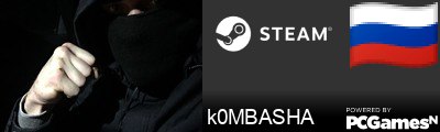 k0MBASHA Steam Signature