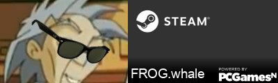 FROG.whale Steam Signature
