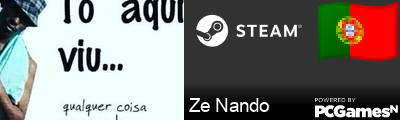 Ze Nando Steam Signature