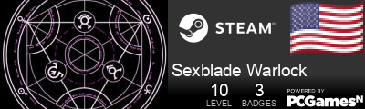 Sexblade Warlock Steam Signature