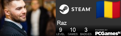 Raz Steam Signature
