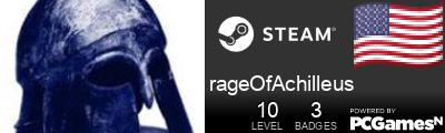 rageOfAchilleus Steam Signature