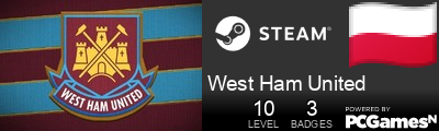 West Ham United Steam Signature