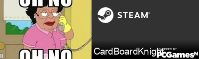 CardBoardKnight Steam Signature