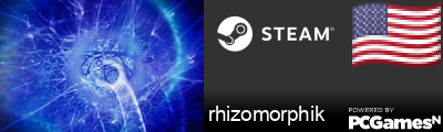 rhizomorphik Steam Signature