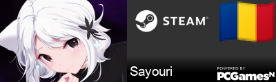 Sayouri Steam Signature